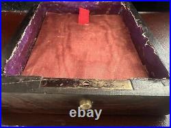 GINEVRA Box Pocket Watch Swiss Box Case Antique Time Machine 1900