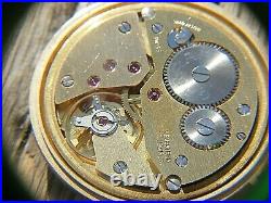 Garrard Pocket Watch 9ct Gold Cased