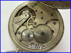 Genuine OMEGA Pocket Watch Cal 40.6L T1 Manual Wind Junk Case 48mm 1.89in