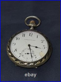 Georges Favre-Jacot (Early Zenith) Pocket Watch -Decorative Repoussé Hunter Case