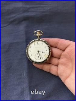 Georges Favre-Jacot (Early Zenith) Pocket Watch -Decorative Repoussé Hunter Case