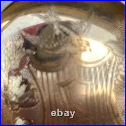 Gibraltar Gold Filled Antique Engraved Bird Pocket Watch Case