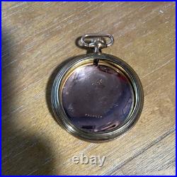 Gibraltar Gold Filled Antique Engraved Bird Pocket Watch Case