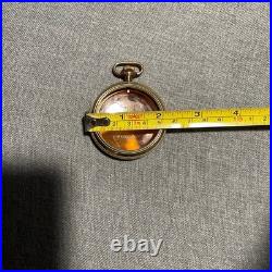 Gibraltar Gold Filled Antique Engraved Bird Pocket Watch Case