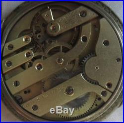 Girard Perregaux pocket watch movement & case parts 50,5 mm in diameter