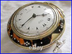 Gorgeous huge Triple case Ottoman verge Pocket watch Ralph Gout London 1820