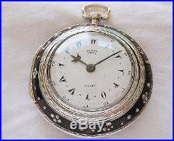 Gorgeous verge Triple case Ottoman Pocket watch George Prior London 1816