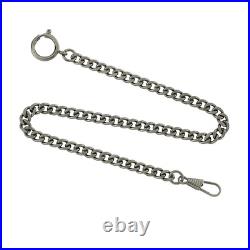 Gotham Men's Gunmetal Stainless Steel Analog Quartz Day/Date Hunter Pocket Watch