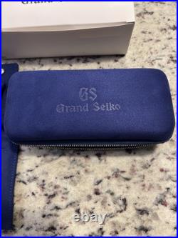 Grand Seiko Watch Case and soft pouch, Holds 2 Watches. Brand New, Never Used