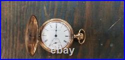 Great Elgin Full Hunting Case Pendant Pocket Watch c1904, Grade 320, 7j