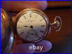 Great Elgin Full Hunting Case Pendant Pocket Watch c1904, Grade 320, 7j