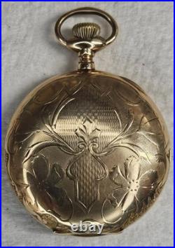 Great Hamilton 18s 21j 941 Two Tone Pocket Watch Nice Case