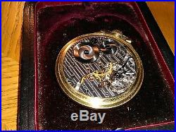 HAMILTON Railway Special 21 Jewels 992B C363135 Pocket Watch 10K Gold Case Runs
