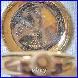 HAMPDEN The Four Hundred Model 3 Size 3/0s 17j Gold Filled Hunter Pocket Watch