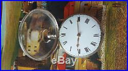 HUME London sterling silver pair cased big verge fusee pocket watch. SERVICED