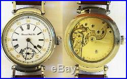 H. Polished Wristwatch Cases With Thin Bottom Frame For Pocket Watch Movements