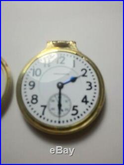 Hamilton 14k Gold Filled Case 992 Railroad Pocket Watch A Must See