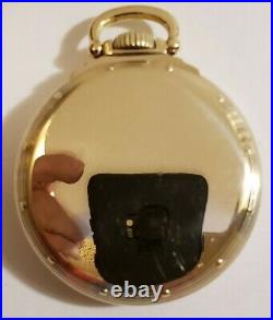 Hamilton 16S. 21 jewel adj 992B porcelain Railway Special dial (1946) 10K A case