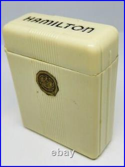 Hamilton 16S Bakelite 992B 950 950B Pocket Watch Case Cigarette Box