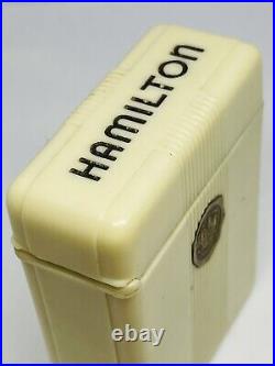 Hamilton 16S Bakelite 992B 950 950B Pocket Watch Case Cigarette Box