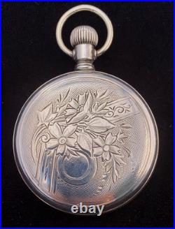 Hamilton 16s 21J 990 107 Year Railroad Grade(Ohara designed)Silver Case Fine