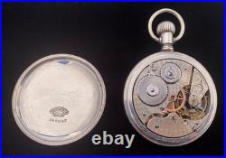 Hamilton 16s 21J 990 107 Year Railroad Grade(Ohara designed)Silver Case Fine