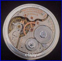 Hamilton 16s 21J 990 107 Year Railroad Grade(Ohara designed)Silver Case Fine