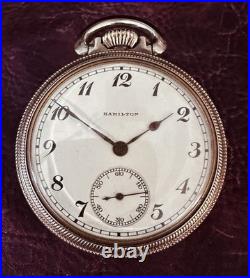 Hamilton 17 Jewel Cal. 974 Pocket Watch, 10k Gold Filled Star Watch Case, C. 1922