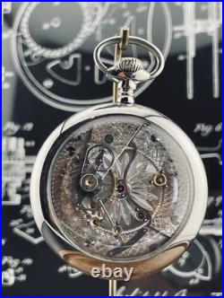Hamilton 18s 19 Jewels Railroad Grade 944 Pocket Watch in a Display Back Case