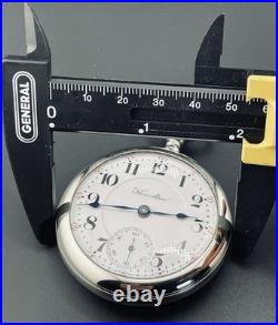 Hamilton 18s 19 Jewels Railroad Grade 944 Pocket Watch in a Display Back Case