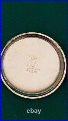 Hamilton 21J 992 Circa 1923 Nawco Case Perfect Porcelain Dial Pocket Watch