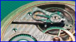 Hamilton 21J 992 Circa 1923 Nawco Case Perfect Porcelain Dial Pocket Watch