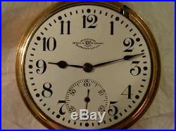 Hamilton 23 Jewels 16s 3 Hinge Ball Watch Co Cleveland Case Runs Well Keeps Time