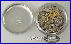 Hamilton 4992B 24 Hour dial Military Pocket Watch. With MILITARY Case