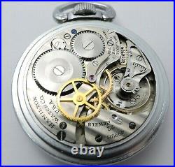 Hamilton 4992B GCT Military 24 hour dial Pocket Watch, Base Metal Case, 22j, 16s