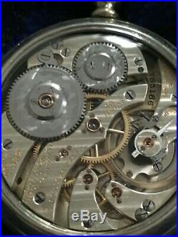 Hamilton 952 Railroad Pocket Watch in Factory Display Case