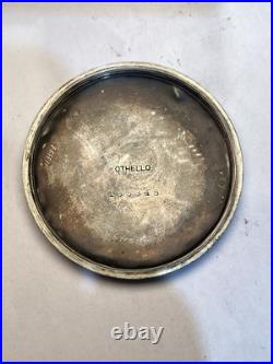 Hamilton 974 Antique 16s 17J Repousse Case Pocket Watch Private Label Dial Runs