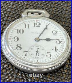 Hamilton 992B Grade US Military 16S 21 Jewels Pocket Watch in Keystone Case