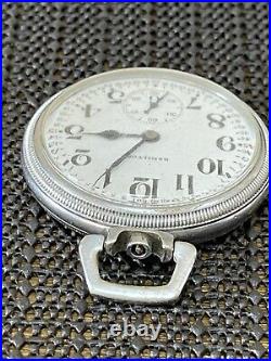 Hamilton 992B Grade US Military 16S 21 Jewels Pocket Watch in Keystone Case