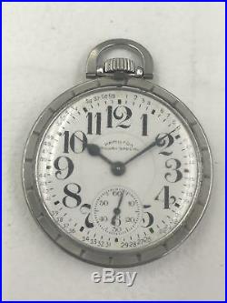 Hamilton 992B Railway Special 1950 Railroad Pocket Watch 21 Jewels Hamilton Case