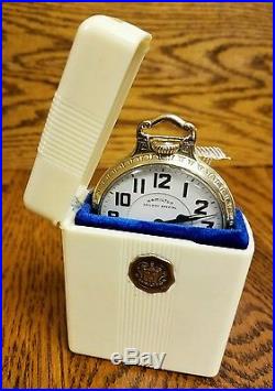 Hamilton 992B Railway Special Model 2 Case Pocket Watch with Orig Cigarette Case
