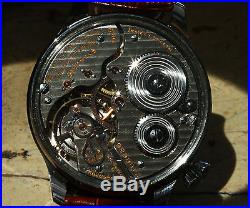 Hamilton 992, 16s, 21j, pocket watch movement in a wrist watch case