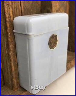 Hamilton Bakelite Cigarette Case Rare BLUE Color Box Pocket Watch 992 950