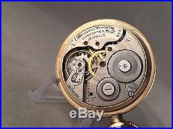 Hamilton Electric Railway Special 17 Jewel In Gold Filled Case