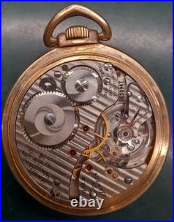 Hamilton Railroad Grade Pocket Watch 992B Canadian Case and Dial