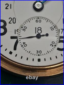 Hamilton Railroad Grade Pocket Watch 992B Canadian Case and Dial