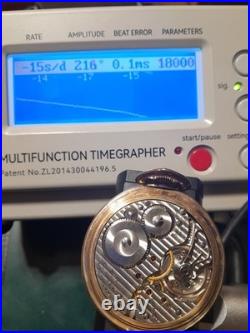 Hamilton Railroad Grade Pocket Watch 992B Canadian Case and Dial