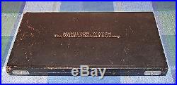 Hamilton Railroad Salesman Case with Hamilton PW Display Cases No Reserve