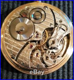 Hampden 16S Great fancy dial 21 jewels grade 227 gold filled case restored