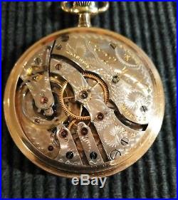 Hampden 16S. Wm. Mc. Kinley 17 jewels gold filled case restored